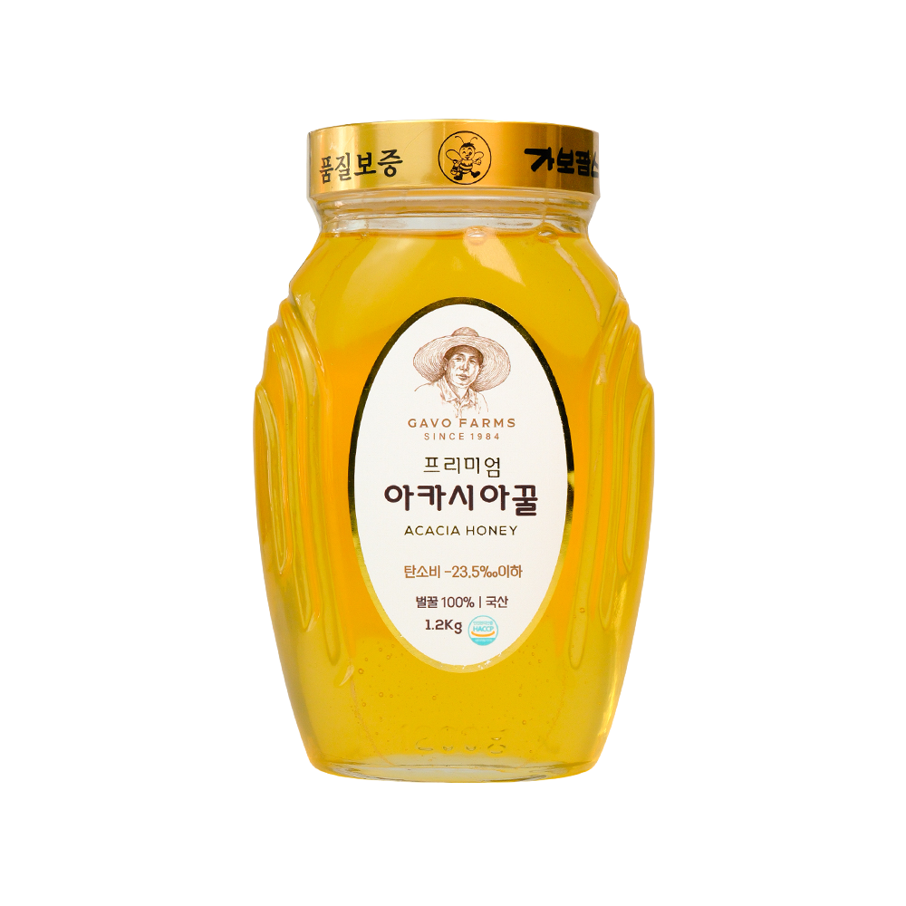 프리미엄 아카시아꿀(병) 1.2kg